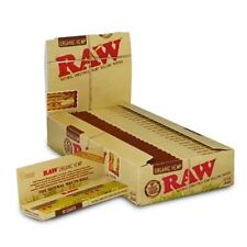 😎RAW ORGANIC HEMP 1 1/4 ROLLING PAPERS🔥24CT BOX-100% AUTHENTIC picture