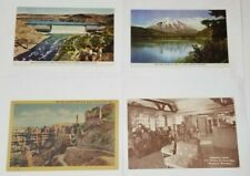 St. Helens Coulee FE Warren Bryce Postcards Photographs Set of 4 Vintage 1960s  picture