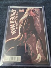 Amazing Spider-man 4 2014 Conquest J Scott Campbell Black Cat First app Silk picture