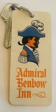 Admiral Benbow Inn, Doraville, Georgia 30340 Hotel Room Key #220 Fob picture