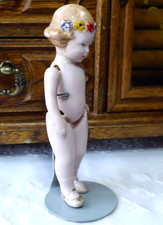 Vintage Antique Bisque Ceramic 4.5