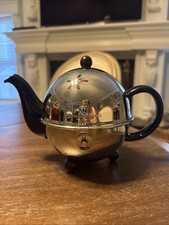 Mariage Frères Black Insulated Art Deco 1930 Small Teapot 3 cups  picture