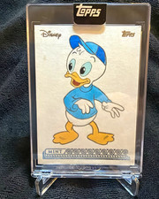 2026 Topps Mint Disney Dewey Original Sketch Paul Williams Auto 1/1 Encased picture