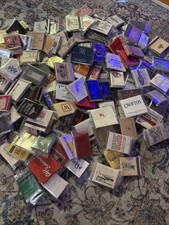 Vintage Chicago Matchbook Lot FULL UNSTRUCK Historic Restaurants Hotels Bars picture