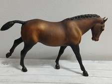 Vintage Breyer Horse Cantering Welsh Pony #104 Dark Bay Yellow Bows  1971-73 picture