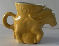 1975 Yellow Frankoma Mug Party Political Collectible picture