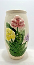 Vintage World Bazaar Inc. Collection Multi Color Pansies 6-1/2