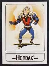 Hordak 1986 Masters of the Universe Wonder Bread Sticker Card (NM) picture