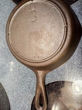 Lodge vintage number 3 with 2 blob picture