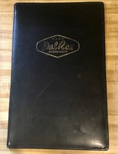 Vtg. Authentic Dal Rae Restaurant, Pico Rivera, California Menu w/ Cover picture