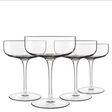 Luigi Bormioli Sublime Champagne Glasses 10.25 oz Set of 4 Clear picture