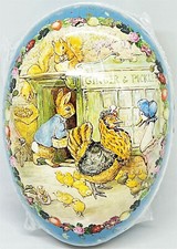 PETER RABBIT (6x4) EASTER EGG-Handmade in Germany-Mint Condition/Factory Sealed picture
