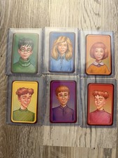 2001 Harry Potter Gnome Toss Fling Rookie Card Set Very Rare 6 Vertical MINT picture