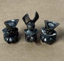 Vintage Peltro Italy Solid Pewter Nuns - Set of 3 picture