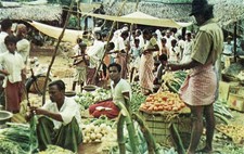 Sunday Fair, Ceylon (Sri Lanka), 1957, UNP, VG --POSTCARD picture
