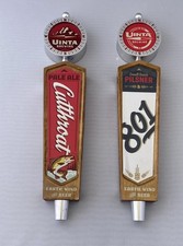 Uinta Brewing Co. Beer Tap 801 And Cutthroat Salt Lake City Utah picture