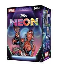 2026 TOPPS NEON MARVEL BLASTER BOX Sealed Box In Hand picture
