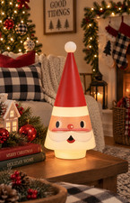 Mr. Christmas 24” Blow Mold Retro Santa Tree - Vintage style , Brand New picture
