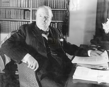 Winston Churchill British Prime Minister WWII 8x10 Glossy Photo Print HT4136771 picture