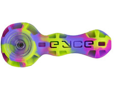 Eyce Spoon Cured Silicone 4” Hand Pipe - Cotton Candy picture