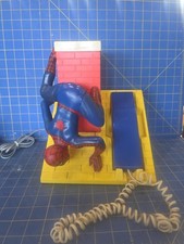 COM7 VTG Amazing Spiderman Telephone UNTESTED picture
