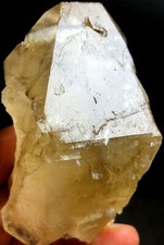 216g 1PCS WOW Super Seven Skeletal Amethyst Smoky Quartz Crystal Specimen  e497 picture