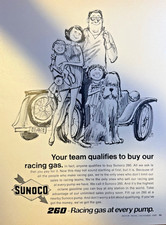 1969 Vintage Magazine Advertisement Sunoco 260 Racing Gas At Every Pump picture