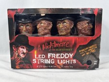 A NIGHTMARE ON ELM STREET Freddy Krueger LED MUSICAL STRING LIGHTS Halloween picture