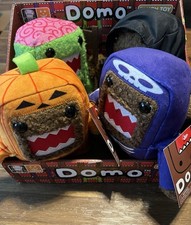 DOMO Domo-Kun 2026 Target Halloween Costume Plushies Complete Set Of 4 Plush NWT picture