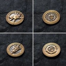 Thorns & Roses Engraved Collector Coin Set By Steve Minty - Hard To Find picture