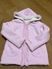 Mezzo Piano Girls Frill Reversible Hoodie Size 130 Cute Design Minor Stain picture