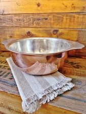 Antique Heinrichs Copper & Sterling Silver Gratin from Hotel Thorndike in Boston picture