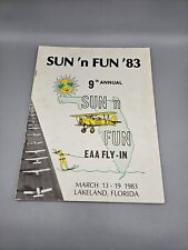 Sun n Fun EAA Fly-In Lakeland FL 1983 9th Annual Program Souvenir Aviation picture