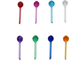 Plastic Lites for Ceramic Christmas Tree, Small Pin Globe Light, Multi Color 250 picture