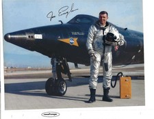 X-15 photo signed by Joe Engle picture