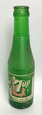 Vintage 7UP Bryan Nims Alabama-Georgia 7 FL. OZ. Green Glass Bottle picture