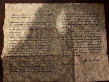 Gettysburg Address Parchment Replica  picture