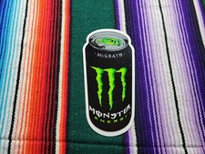 Monster Energy Drink Can Sticker Jeremy McGrath Motocross  picture