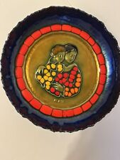 Vintage Carlo Monti Enameled Mother’s Day Hanging Wall Art picture