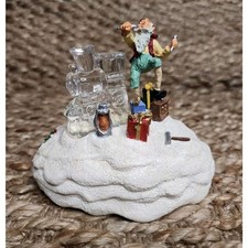 Vintage Figi Graphics Santa's Crystal Valley 