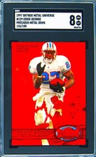 1997 SKYBOX METAL UNIVERSE PRECIOUS METAL GEMS #126/150 EDDIE GEORGE SGC 8 picture