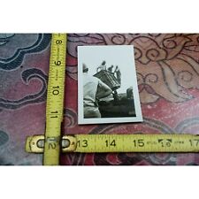 Strong Man Lifting Truckload of People Perspective Vintage Candid Snapshot Photo picture
