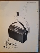 1949 women's Lennox leather purse handbag fashion ad grandma bought picture