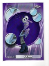 2026 Topps Chrome Disney - Fear #174 - Purple Refractor /75 picture