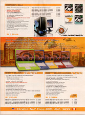 iBUYPOWER AMD Athlon 64 Turion Laptop Desktop PC Vintage Magazine Ad Print picture
