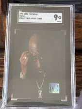 1998 Dada Footwear Tupac Shakur SGC 9 Mint Pop 4 Hip-Hop Grail Makaveli 2Pac picture