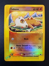 POKEMON CUBONE REVERSE HOLO FOIL 103/165 EXPEDITION ENGLISH EX picture