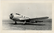 Vultee V-1A NC13768 Original Vintage Photo, American Airlines US Mail Airliner picture