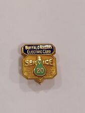 Buffalo Niagara Electric Corp 20 Year 10K Service Pin picture