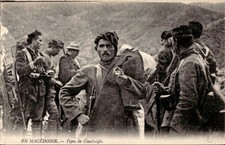 Greece Macedonia Comitadjis Armed Guerrillas 1910s PC picture